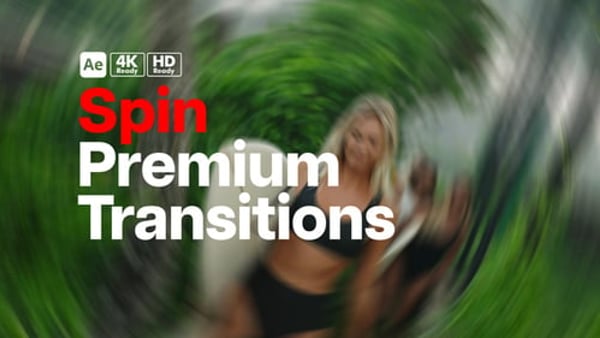 Premium Transitions Spin - Fast Rotation Transition Effects Pack