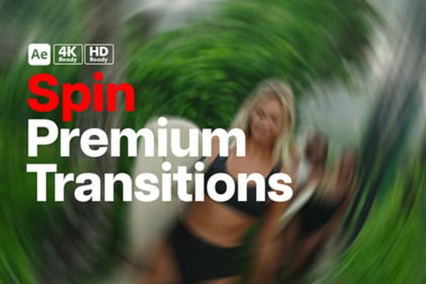 Premium Transitions Spin - Fast Rotation Transition Effects Pack