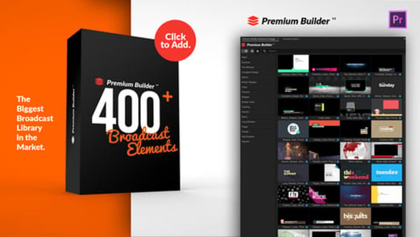 PremiumBuilder Broadcast Packages for Premiere Pro - Broadcast Motion Toolkit