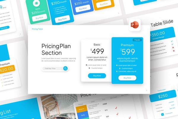 Pricing Table Presentation