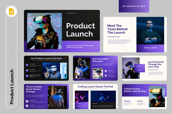 Product Launch Google Slides