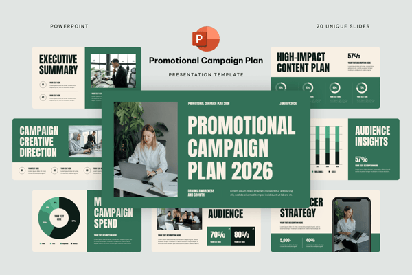 Promotional Campaign Plan Powerpoint