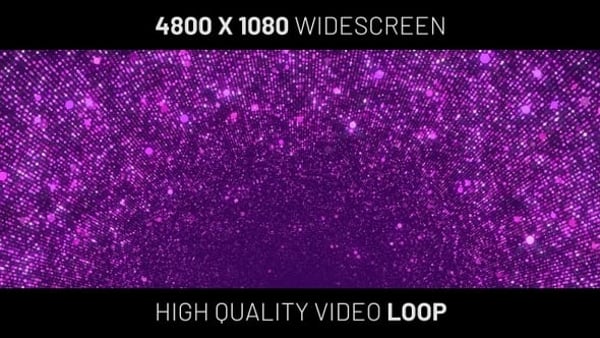 Purple Particles Widescreen Background