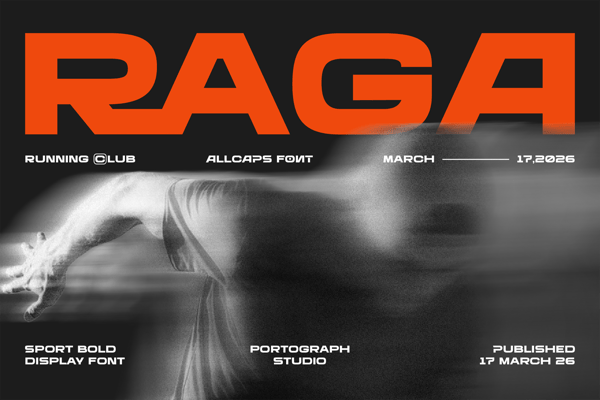Raga - Sports Font