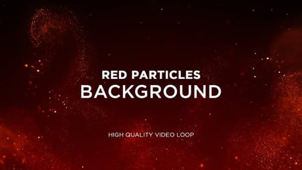 Red Particles Background