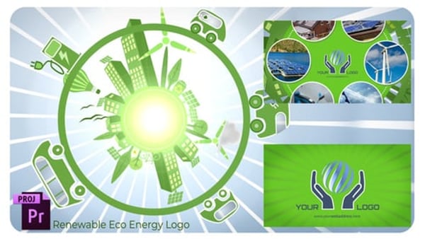 Renewable Eco Energy Logo