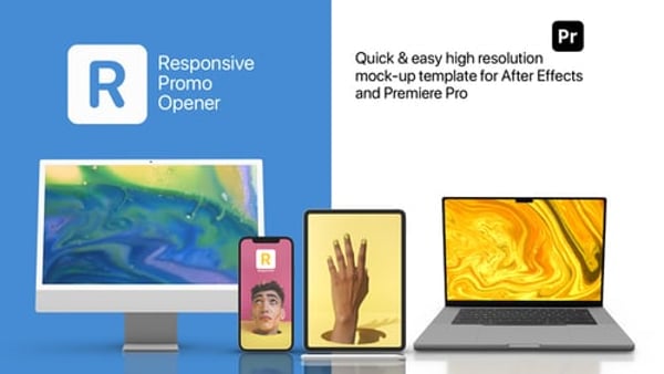 Responsive Device Opener for App and Web Presentations | Premiere Pro