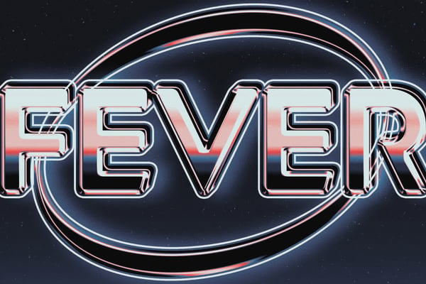 Retro Chrome Text Effect