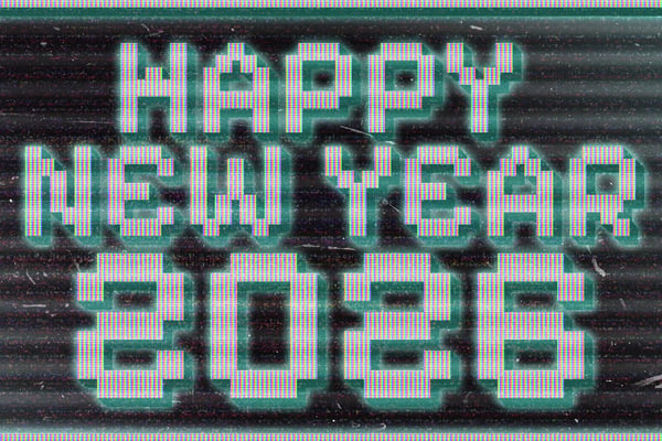 Retro CRT Text Effect