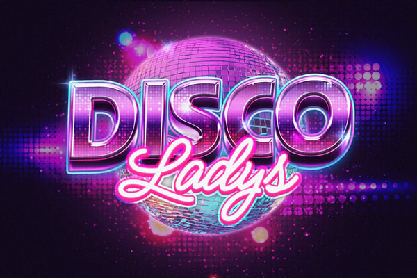 Retro Disco Club 80s Text Effect