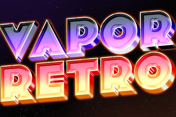 Retro Neon Text Effect