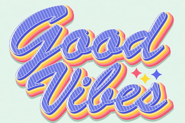 Retro Text Effect