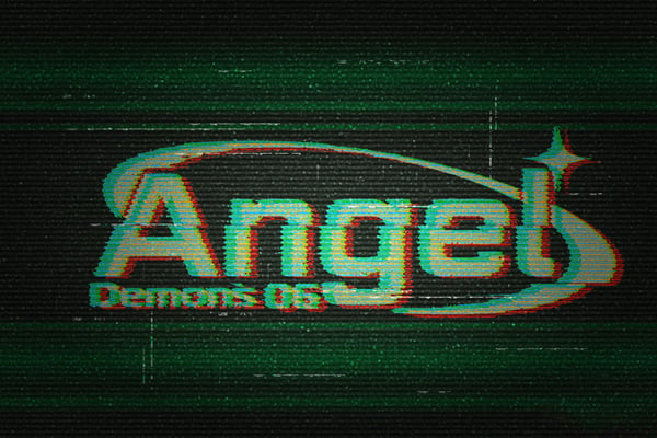 Retro VHS Glitch Text Effect 