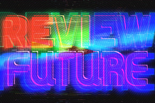 RGB VHS Text Effect