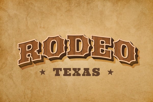 Rodeo Western Text Effect