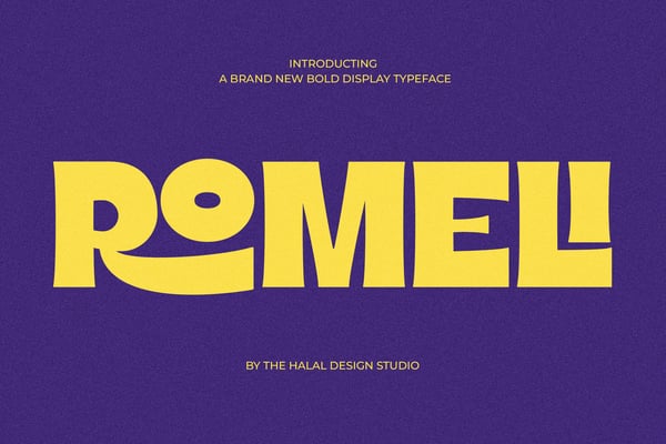 Romeli - Bold Display Typeface