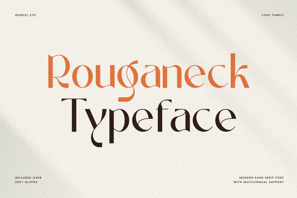 Rouganeck Modern Sans Serif Font