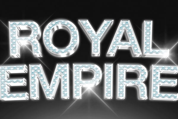 Royal Chrome Text Effect