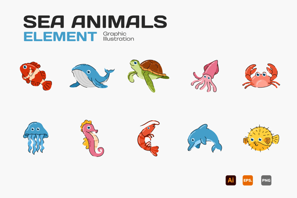 Sea Animals Collection