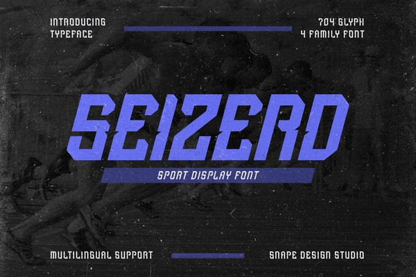 Seizerd - Sport Font