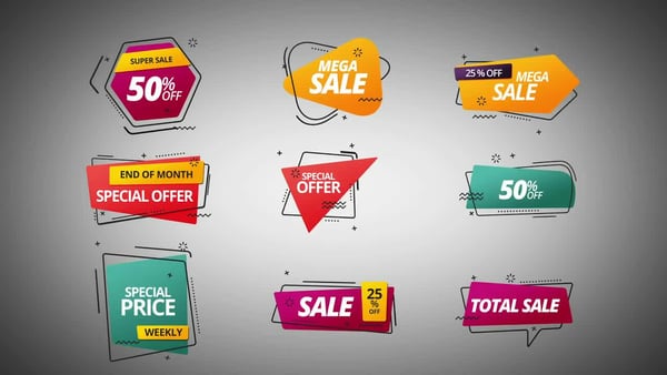 Shapes Price Labels