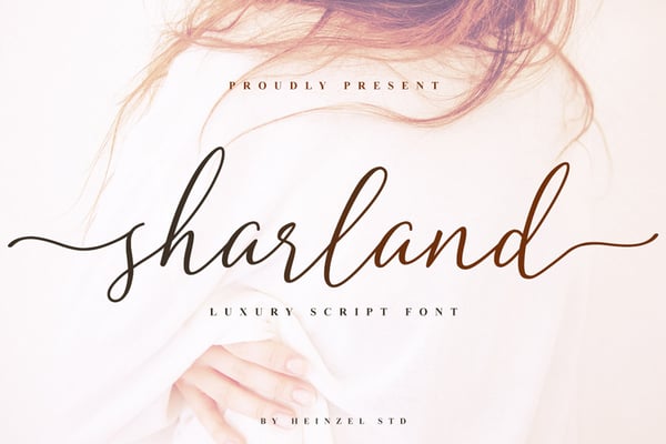Sharland Luxury Script Font