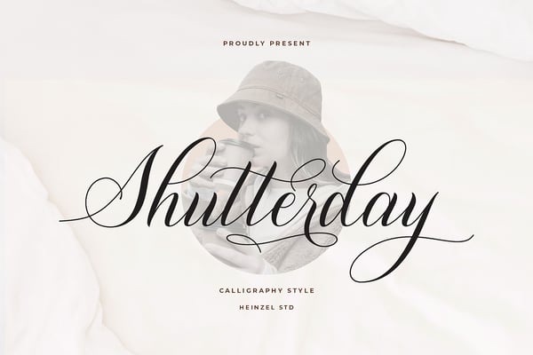Shutterday - Calligraphy Script