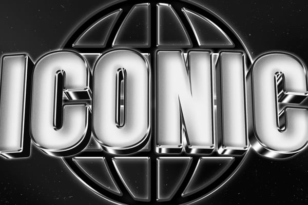 Silver Chrome Text Effect