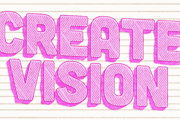 Sketch Text Effect
