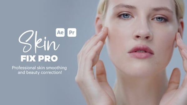 Skin Retouching Tool for After Effects & Premiere Pro - Beauty Smoothing and Correction