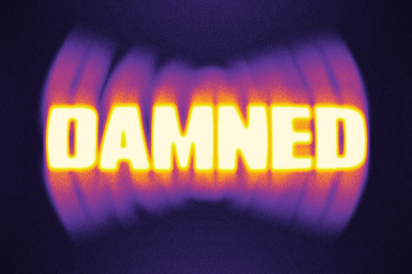 Smudged Scanner Text Effect