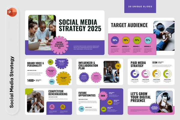 Social Media Strategy Powerpoint