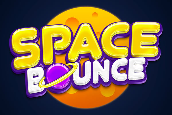 Space Game Text Effect