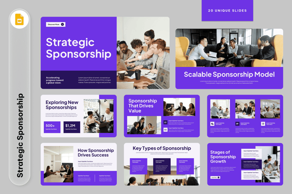 Sponsorship Google Slides