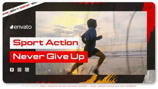 Sport Action Promo - Never Give Up