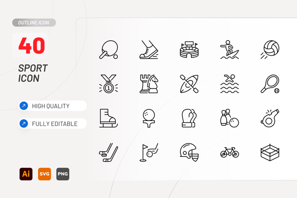Sport Line Icon