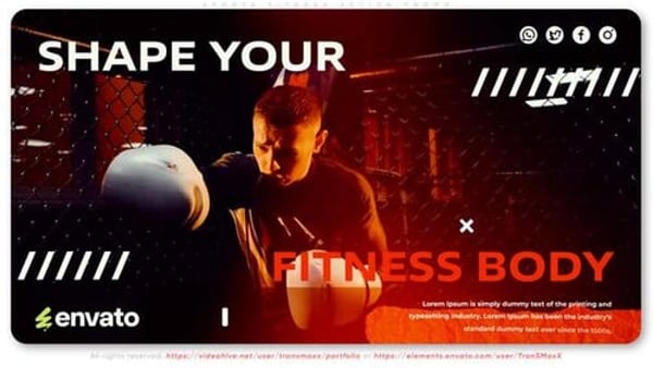 Sports Fitness Action Promo