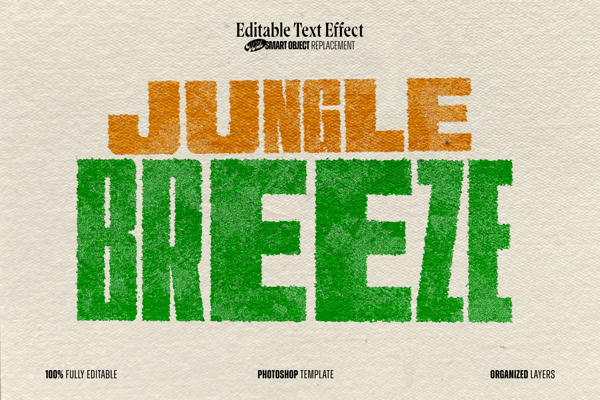Stamp Ink Tex Effect
