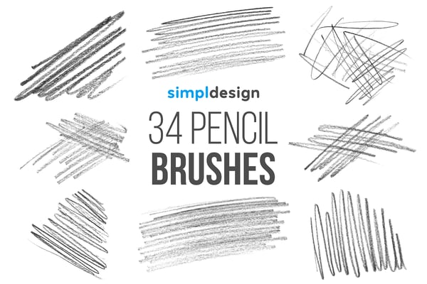Stamp Pencil Brushes