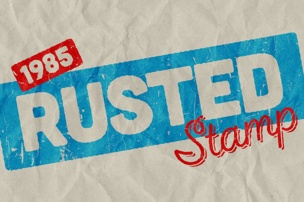 Stamp Text Effect