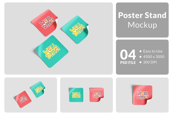 Sticker Mockup