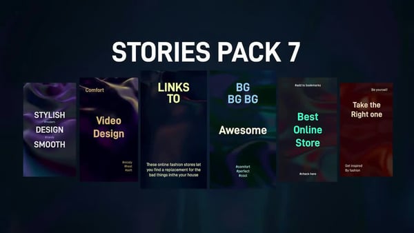 Stories Pack 7: Abstract
