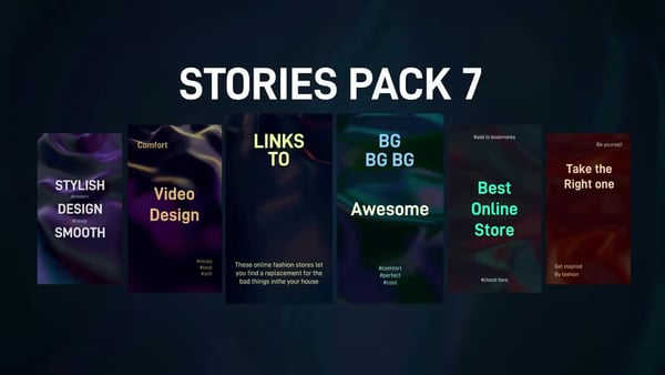 Stories Pack 7: Abstract
