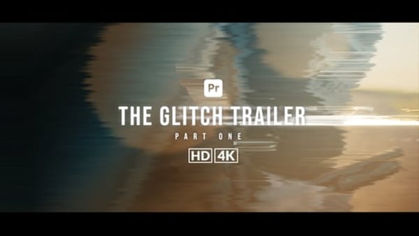 The Glitch Trailer for Premiere ProThe Glitch Trailer - Cinematic Digital Distortion Film Trailer Te