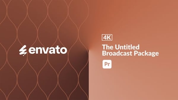 The Untitled Broadcast Package for Premiere Pro - Modern TV Channel Branding Animation Template
