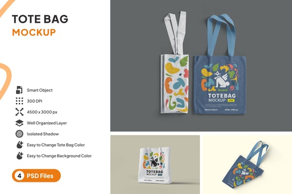 Tote Bag Mockup
