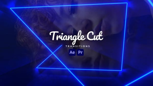 Triangle Cut Transitions for After Effects & Premiere Pro – MOGRT Shape Wipes