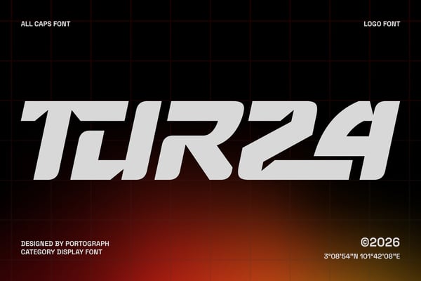 Turza - Sports Font