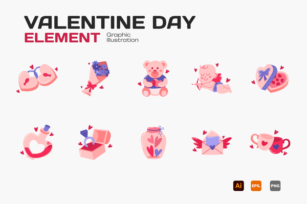 Valentine’s Day Element