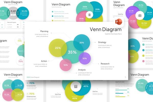 Venn Diagram Infographic Presentation
